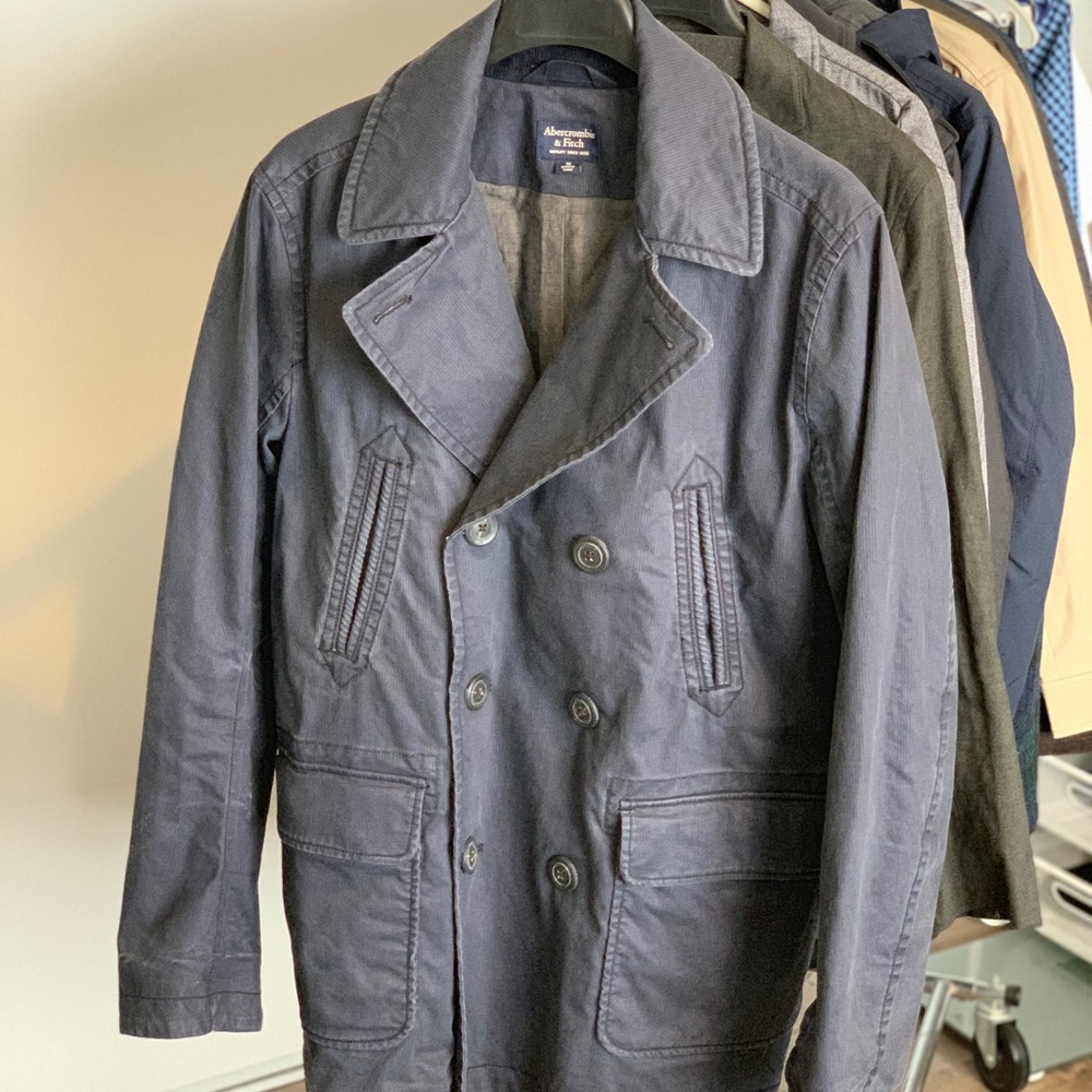 Abercrombie lightweight Pea Coat